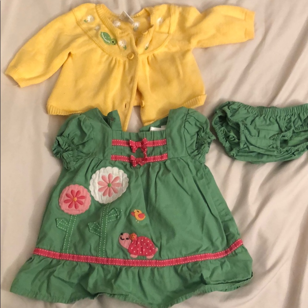Dress and Sweater Set - Picture 2 of 3